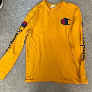 Champion long sleeve t shirt